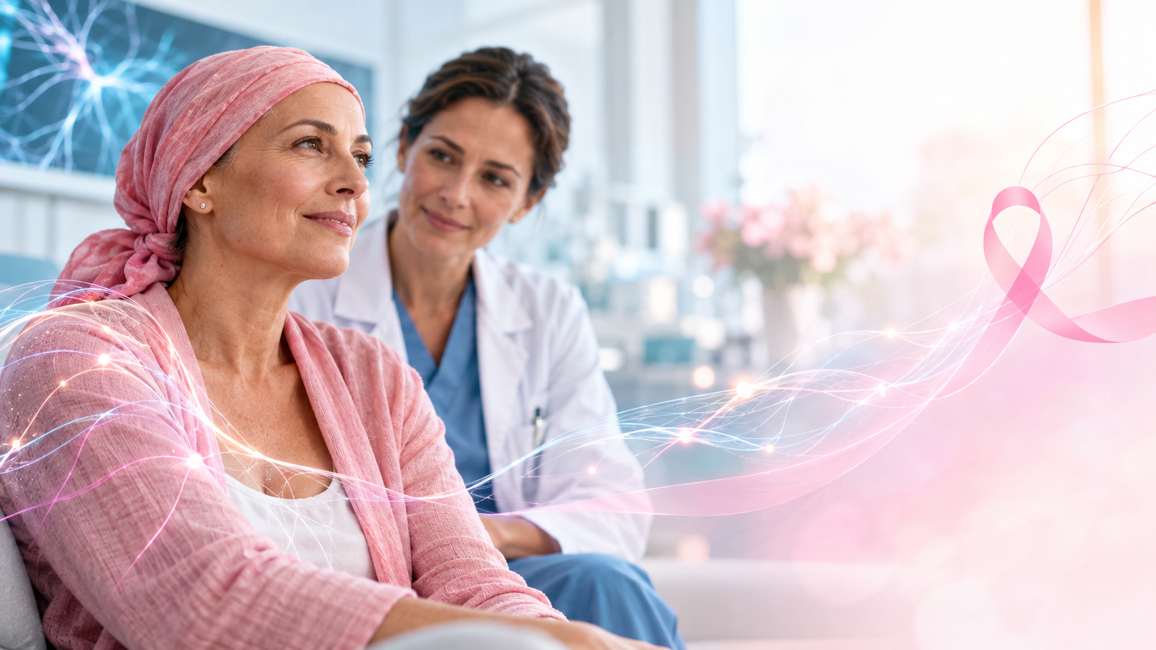AI-generated Breast Cancer Awareness Image